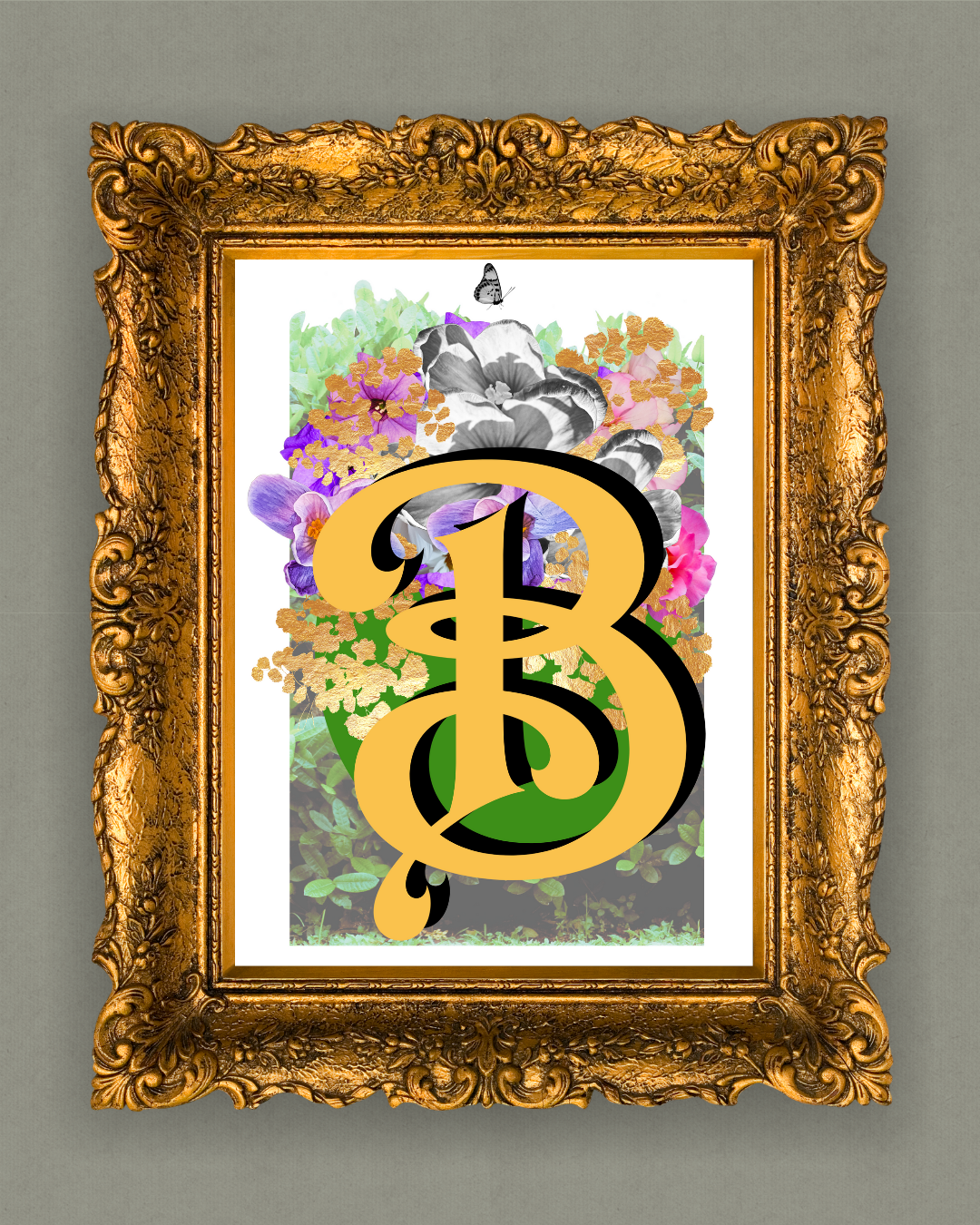 Monogram Letter Art Prints A-Z | Open Edition