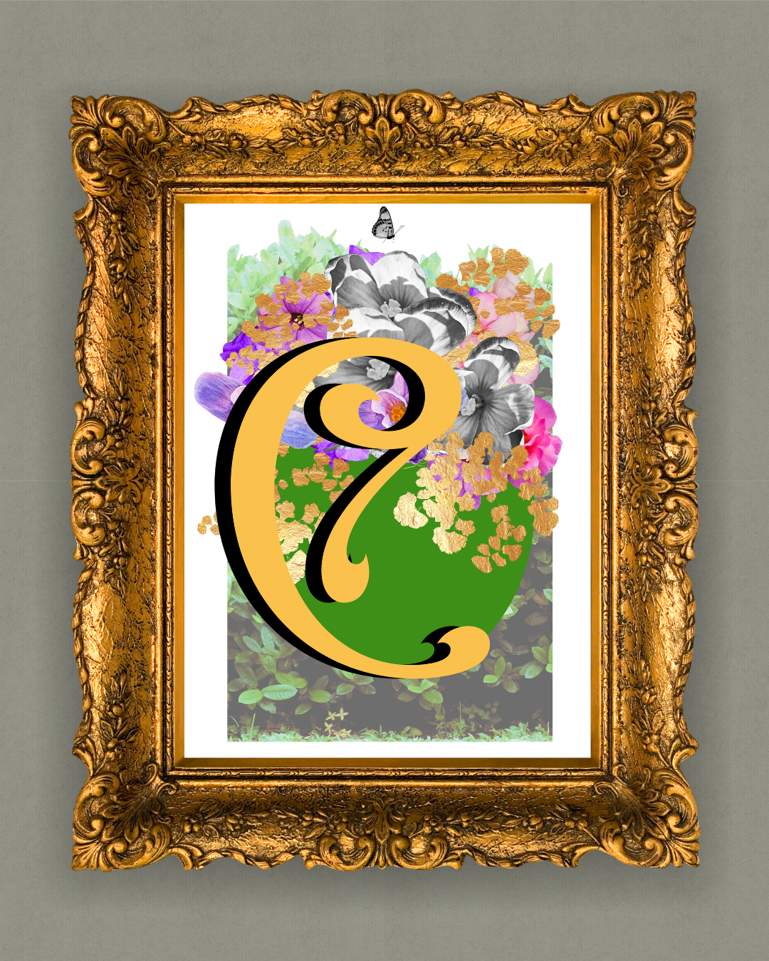 Monogram Letter Art Prints A-Z | Open Edition