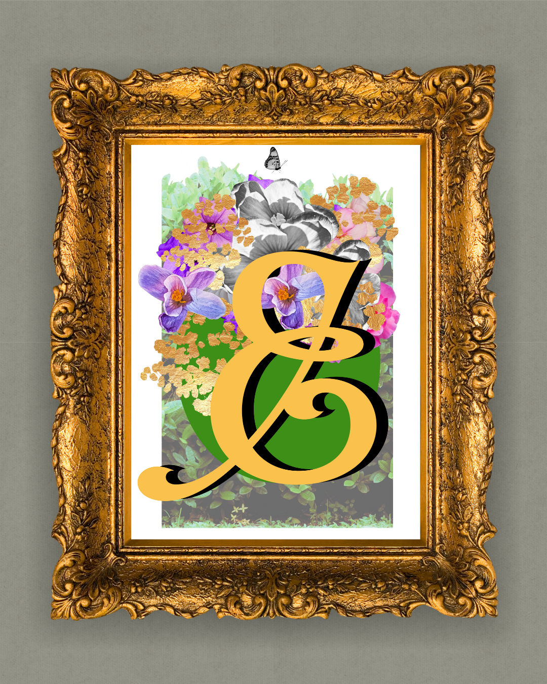 Monogram Letter Art Prints A-Z | Open Edition