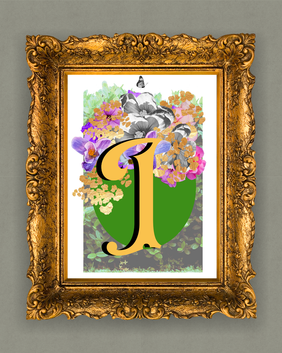 Monogram Letter Art Prints A-Z | Open Edition