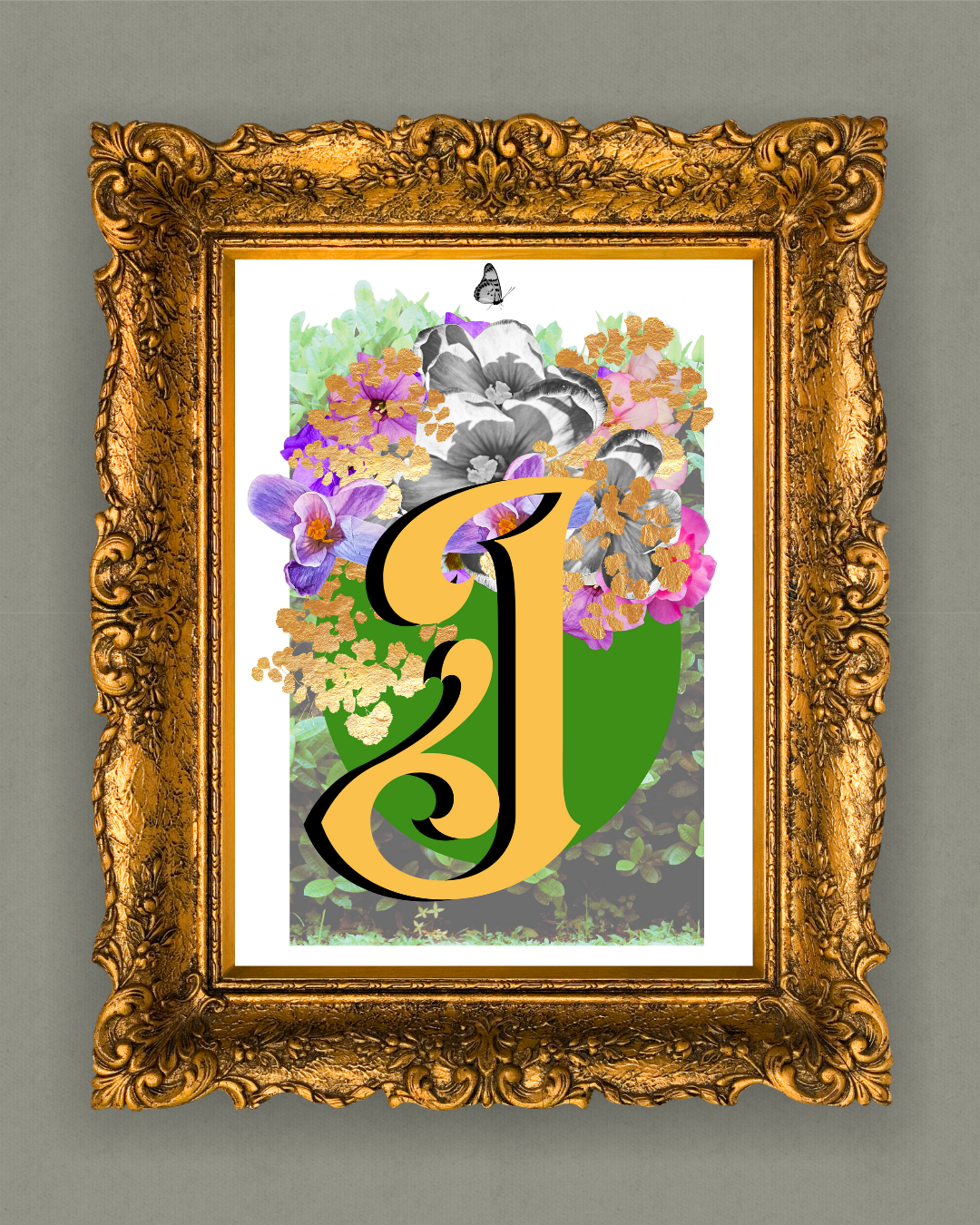 Monogram Letter Art Prints A-Z | Open Edition