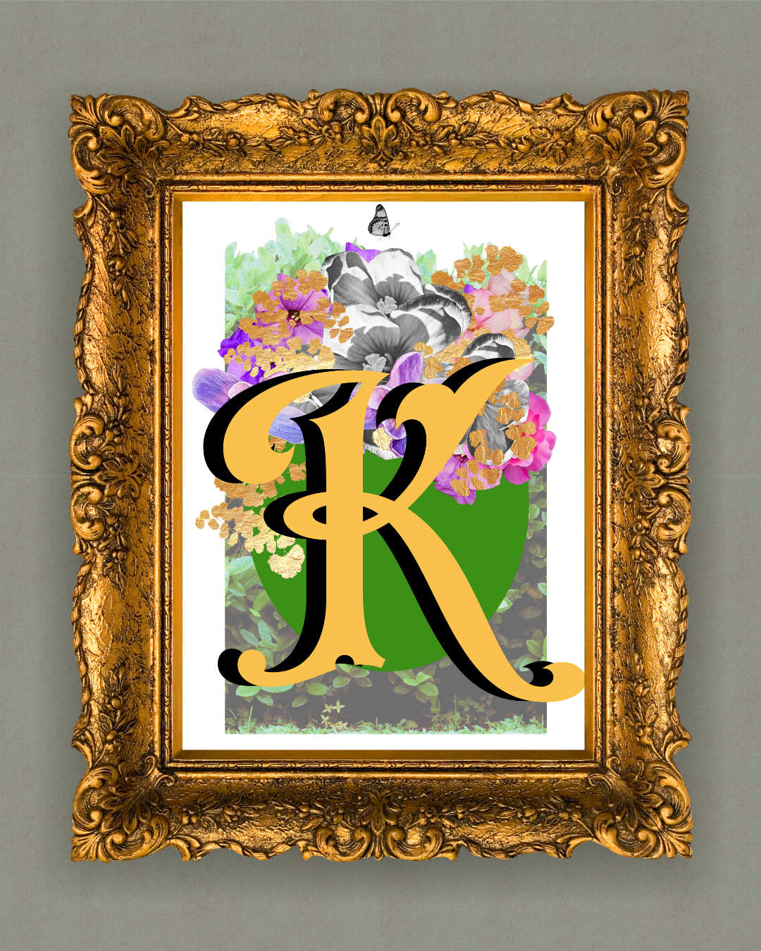 Monogram Letter Art Prints A-Z | Open Edition