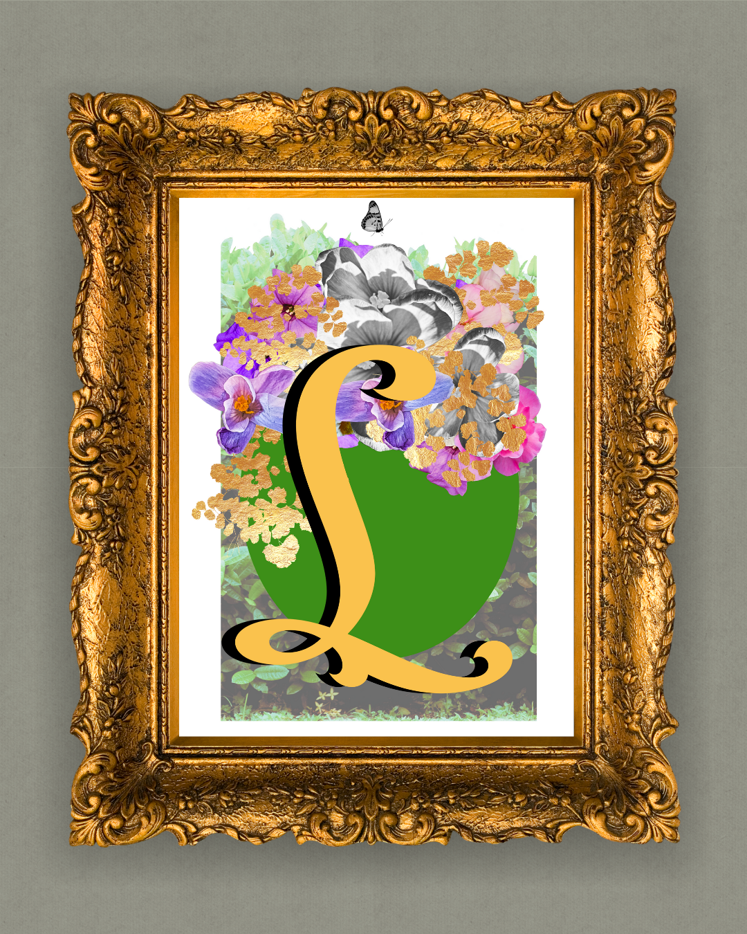 Monogram Letter Art Prints A-Z | Open Edition