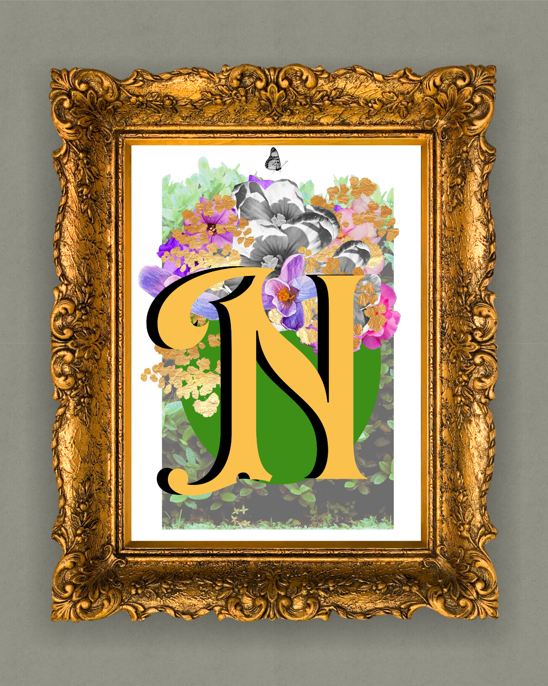 Monogram Letter Art Prints A-Z | Open Edition