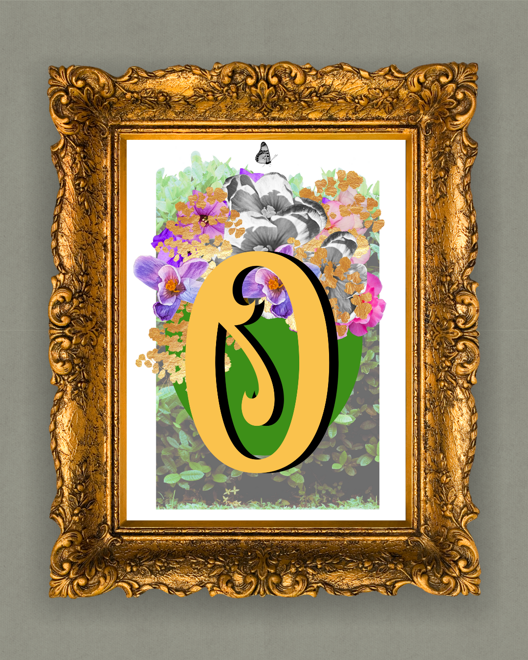 Monogram Letter Art Prints A-Z | Open Edition