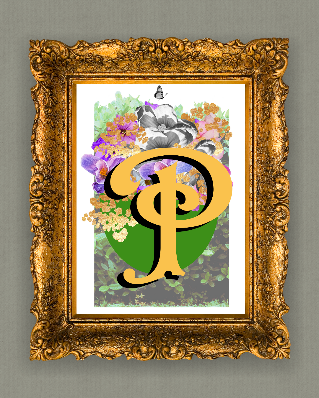 Monogram Letter Art Prints A-Z | Open Edition