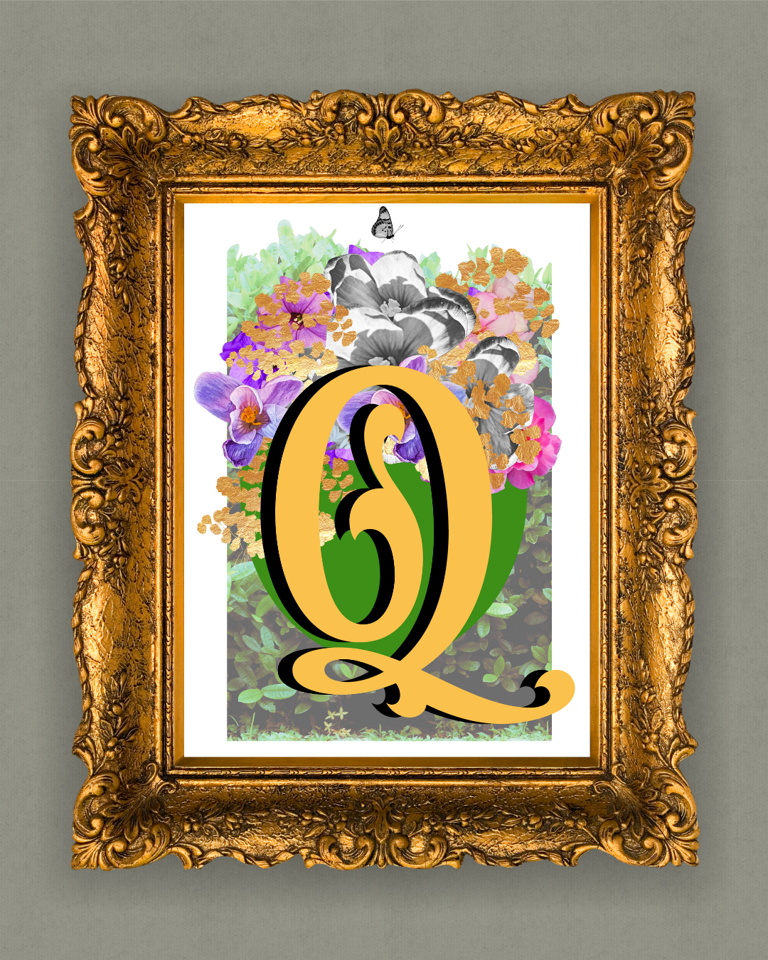 Monogram Letter Art Prints A-Z | Open Edition