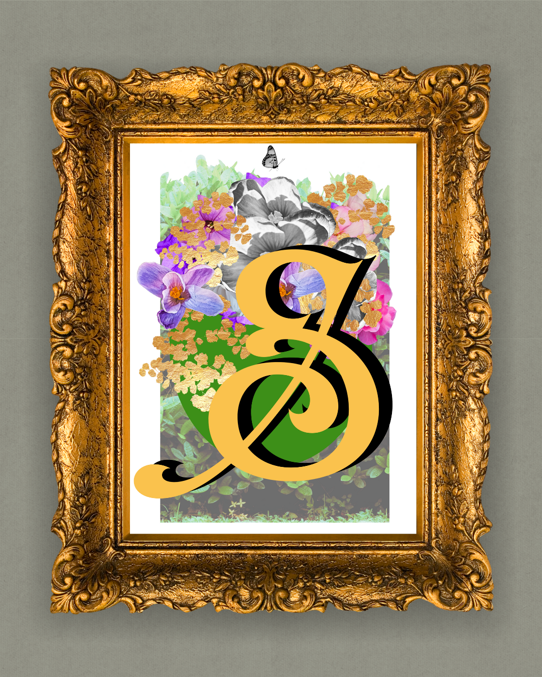 Monogram Letter Art Prints A-Z | Open Edition