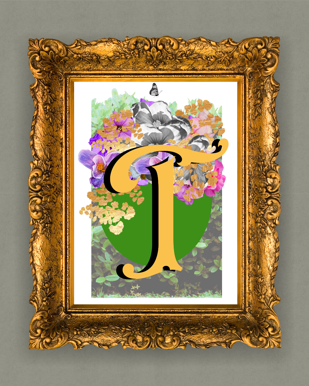 Monogram Letter Art Prints A-Z | Open Edition