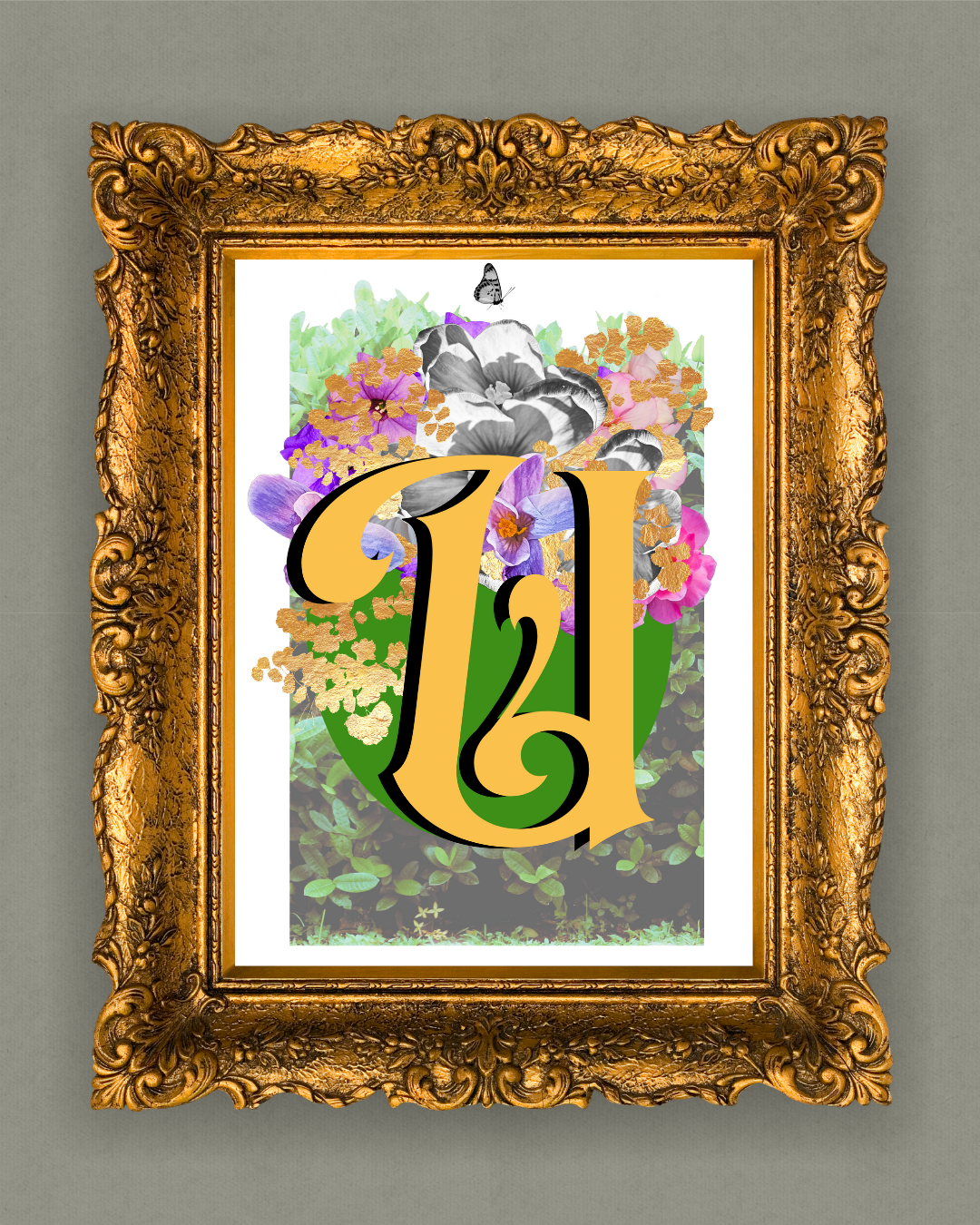 Monogram Letter Art Prints A-Z | Open Edition