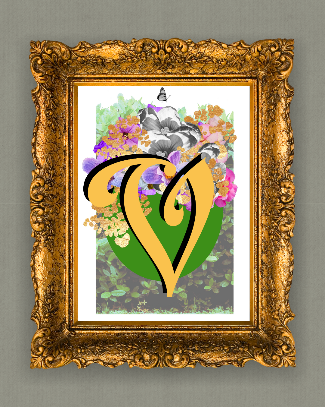 Monogram Letter Art Prints A-Z | Open Edition