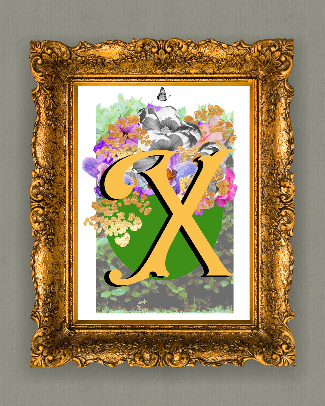 Monogram Letter Art Prints A-Z | Open Edition