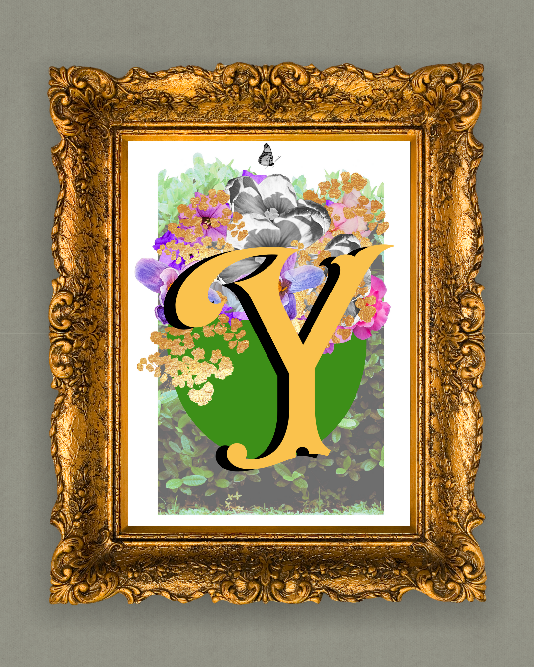 Monogram Letter Art Prints A-Z | Open Edition