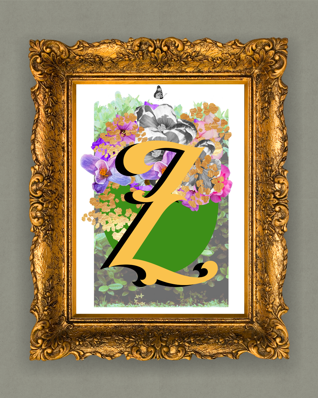 Monogram Letter Art Prints A-Z | Open Edition