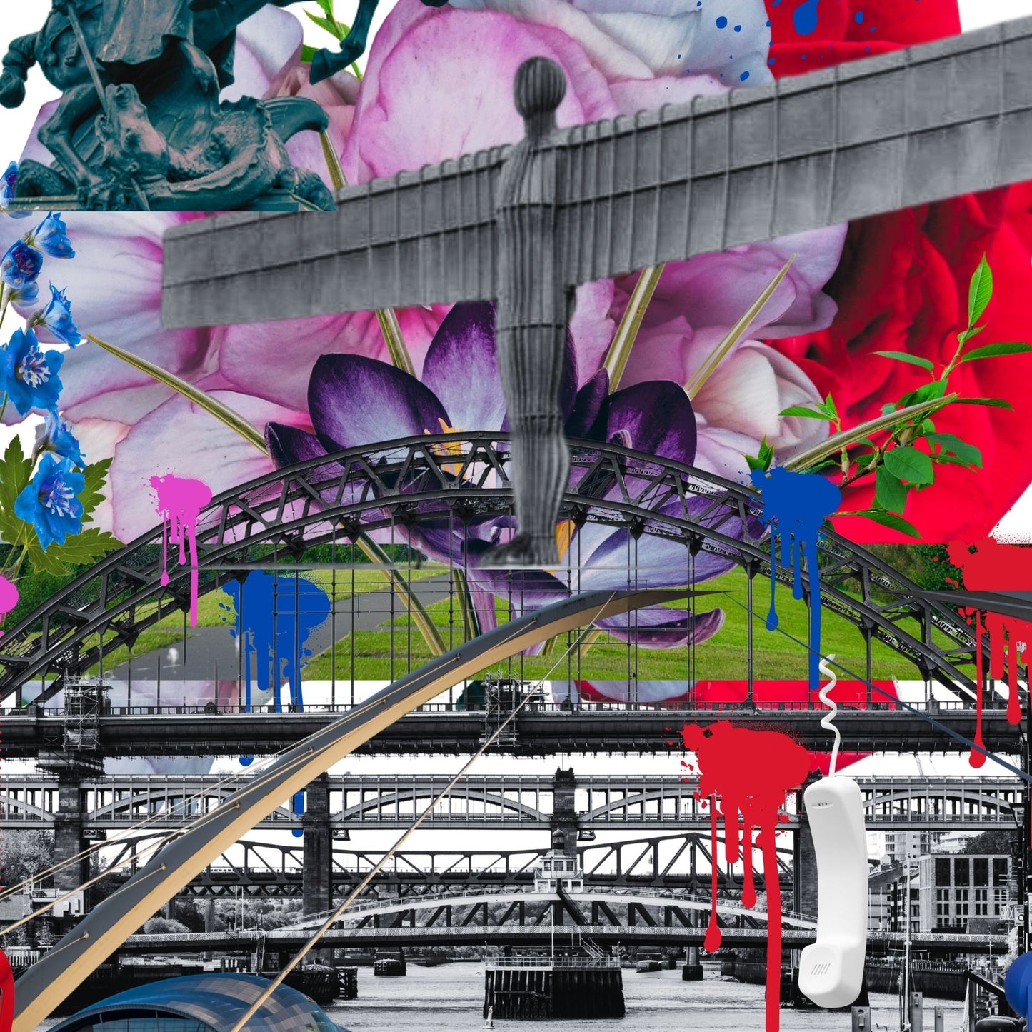 Newcastle Calling open edition fine art print