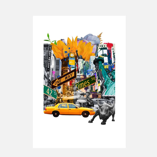 New York City Calling open edition fine art print
