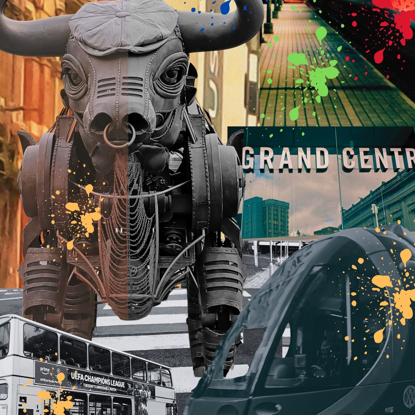 Birmingham Town Centre open edition fine art print (Copy)