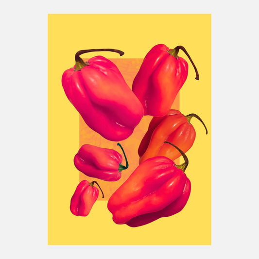 Contained Heat - Scotch Bonnet limited edition fine art print