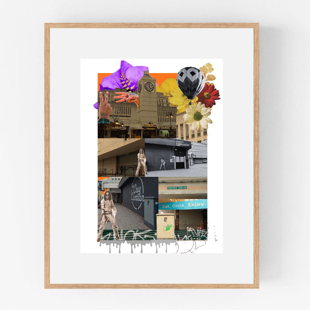 Goodbye Oasis Birmingham open edition fine art print UK