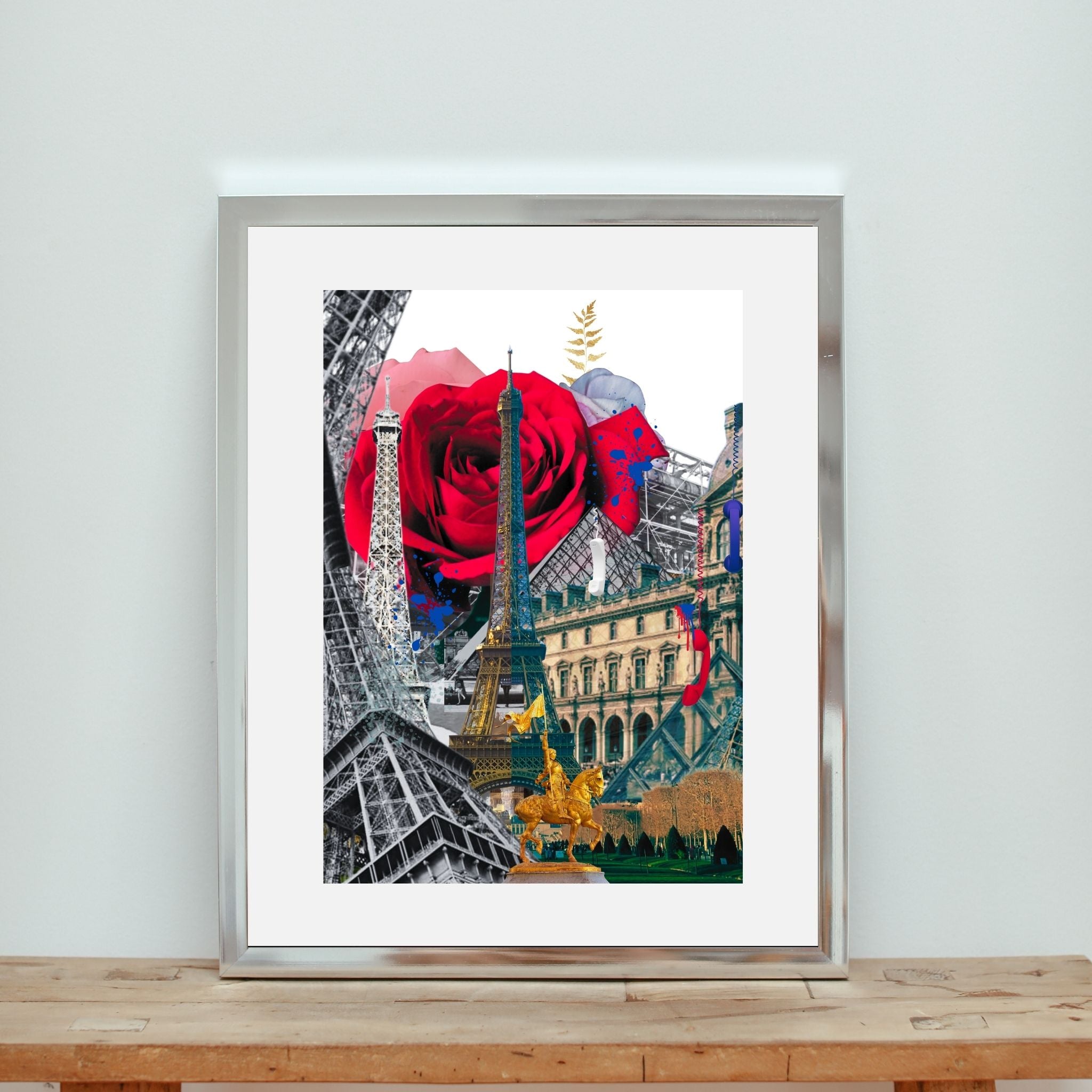 Paris Calling open edition fine art print UK