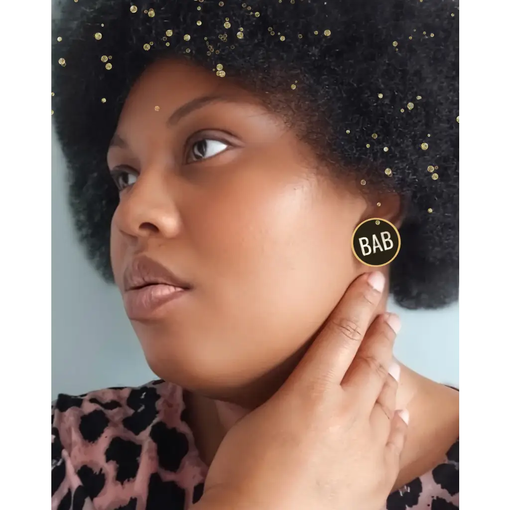 BAB Statement Earrings – Brummy Artist Birmingham Jewellery