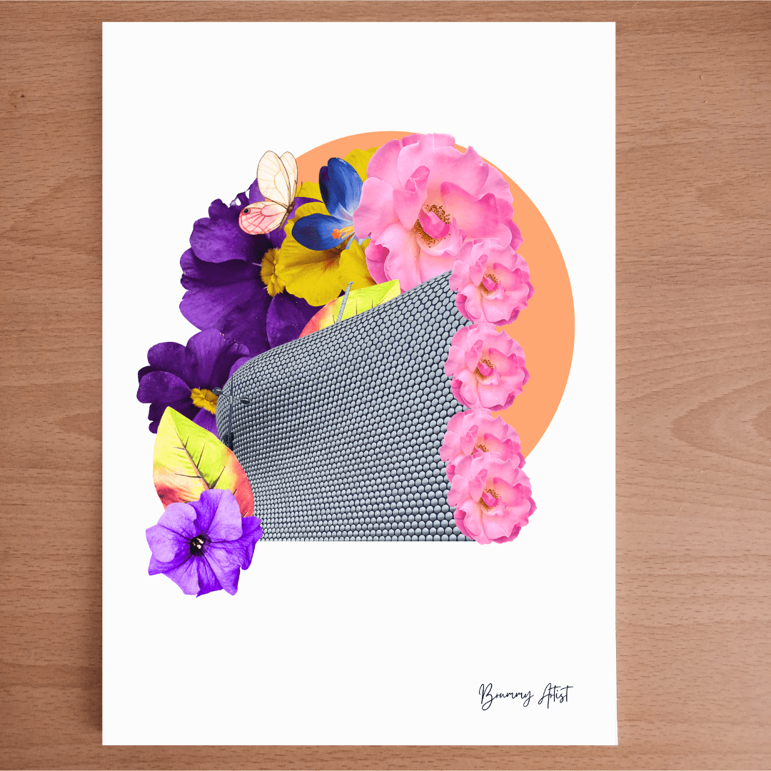 Open edition print - The Selfridges building Birmingham - Brummy Artist UK